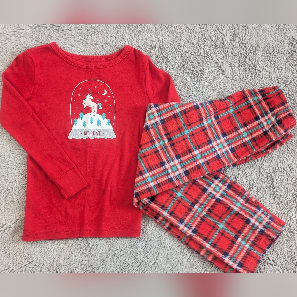 Cat and Jack Christmas PJ 5t